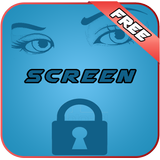 Lock Screen With Eye 아이콘
