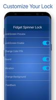Fidget Hand Spinner Lock Screen syot layar 2
