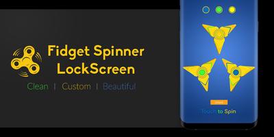 Fidget Hand Spinner Lock Screen syot layar 3