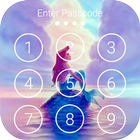 Kawaii Lockscreen Theme - Keypad & Pattern icône