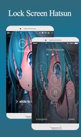 Hatsune Miku Lock Screen Affiche