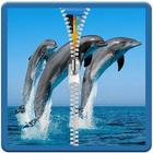 Dolphin Zip Locker ícone