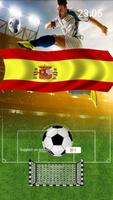 Fútbol España Lockscreen الملصق