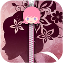 Girly Sweet Zipper Lock Screen APK