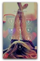 Girly Sweet Zipper Lock Screen captura de pantalla 2