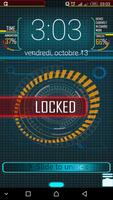 Locker Technology password or Pattern lock screen. Cartaz