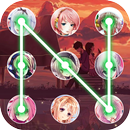 pattern lock screen - Anime APK