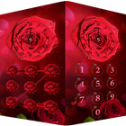 Rose screen Lock & Rose Clock icon