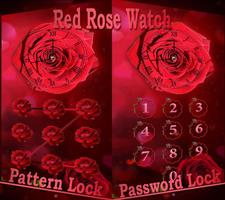 Rose screen Lock & Rose Clock screenshot 2