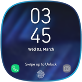 S8 Lock Screen : S8 Edge icône