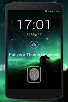 thumbprint Lock Screen app Prank capture d'écran 3