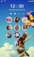 photo lock screen اسکرین شاٹ 2