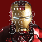 iron superhero lock wallpapers icon