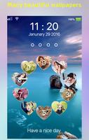 love circle lockscreen Affiche