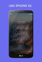 Lock Screen OS9 - Slide Unlock اسکرین شاٹ 1