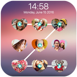 Love pattern lockscreen