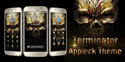Applock Theme Terminator Affiche