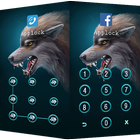 Applock Theme Wild Wolf آئیکن