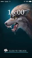 Applock Theme Wild Wolf screenshot 2