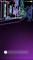 Fancy Screen Lock Neon Light-poster