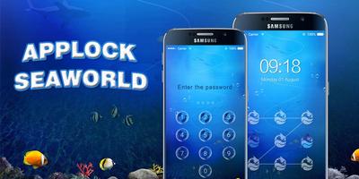 AppLock Theme Sea World Plakat