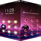 Applock Theme Aurora Drop icône