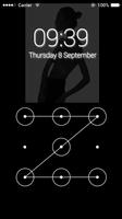 Applock Theme Black Style Affiche