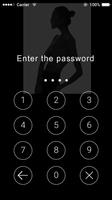 Applock Theme Black Style 截圖 1