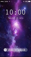 Applock Theme Galaxy Cartaz