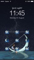 AppLock Theme Good Night اسکرین شاٹ 1