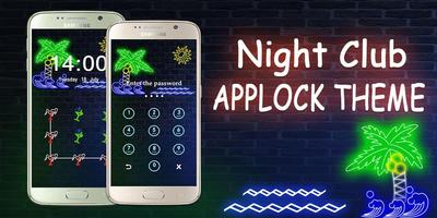 Applock Theme Night Club poster