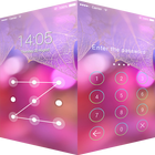 ikon AppLock Theme Pink Leaf