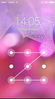 AppLock Theme Pink Leaf poster