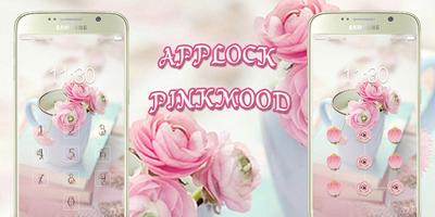 AppLock Theme Pink Mood screenshot 3