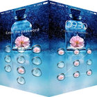 AppLock Theme Rain Flower आइकन