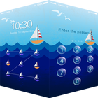 AppLock Theme Sailing Boat icône