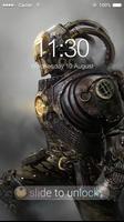 AppLock Theme Steam Robot capture d'écran 2