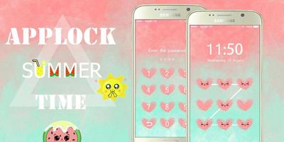 AppLock Theme Summer Time poster