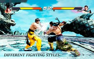 Real Ninja Kung Fu Fight : Street Fighting Tiger Ekran Görüntüsü 3