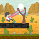 APK Game slingshot- hit slingshotf