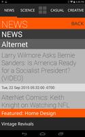 NewsClaw: Alternative News captura de pantalla 1