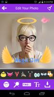 Sweet Girl-Photo Square Editor स्क्रीनशॉट 1