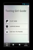 Texting Girl Guide ポスター