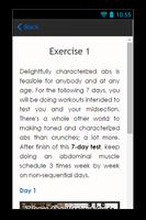 7 Day Abs Workout Guide capture d'écran 2