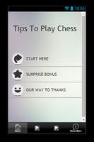 Tips To Play Chess Plakat
