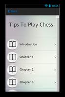 Tips To Play Chess تصوير الشاشة 1