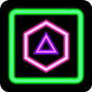 Neon Poly - Shape Puzzle Game APK