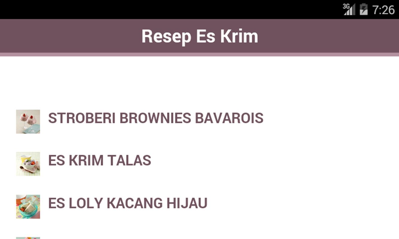 Resep Es Krim for Android APK Download Resep Es Krim for Android APK Download