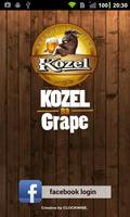 Poster Kozel na Grape