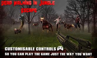 Dead Walking : échapper la jungle capture d'écran 3